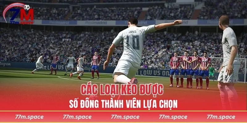 Các loại kèo được số đông thành viên lựa chọn