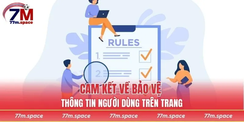 Cam kết về bảo vệ thông tin người dùng trên trang