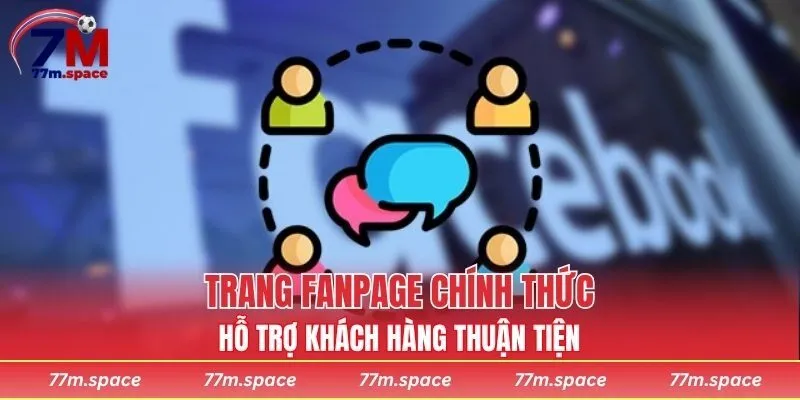 Trang fanpage chính thức dễ dàng trao đổi
